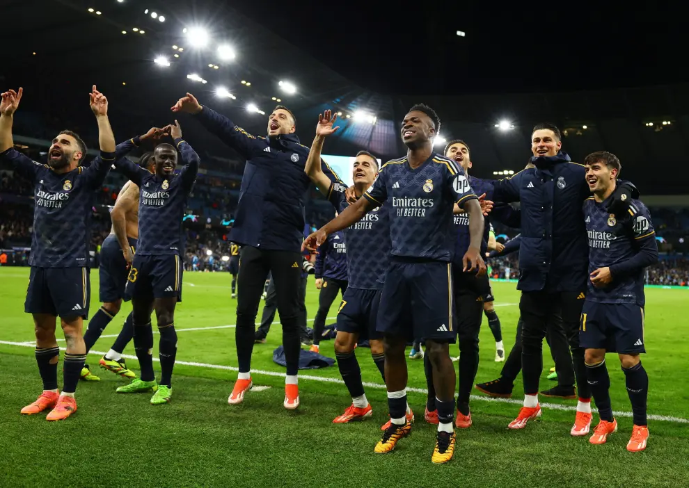 Partido del Real Madrid y el Manchester City en cuartos de la Champions