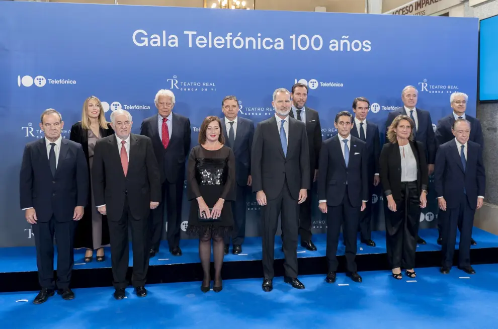 Centenario de Telefónica en la Bolsa de Madrid