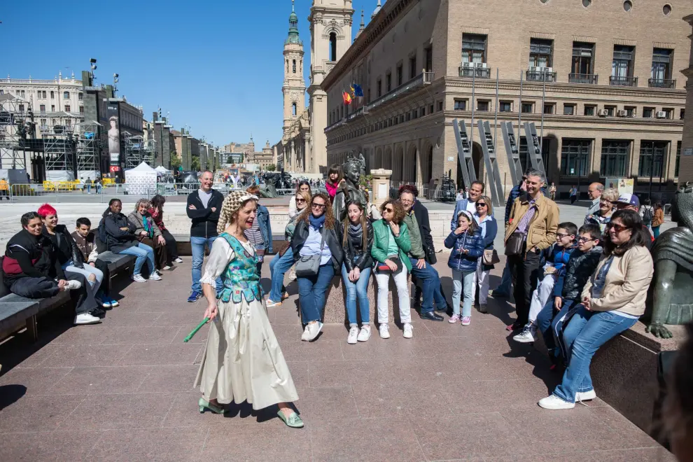Fiestas Goyescas en Zaragoza.