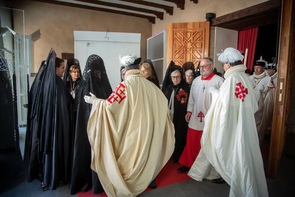 Nombramiento de Caballeros y Damas en la Real Basílica del Santo Sepulcro de Calatayud.