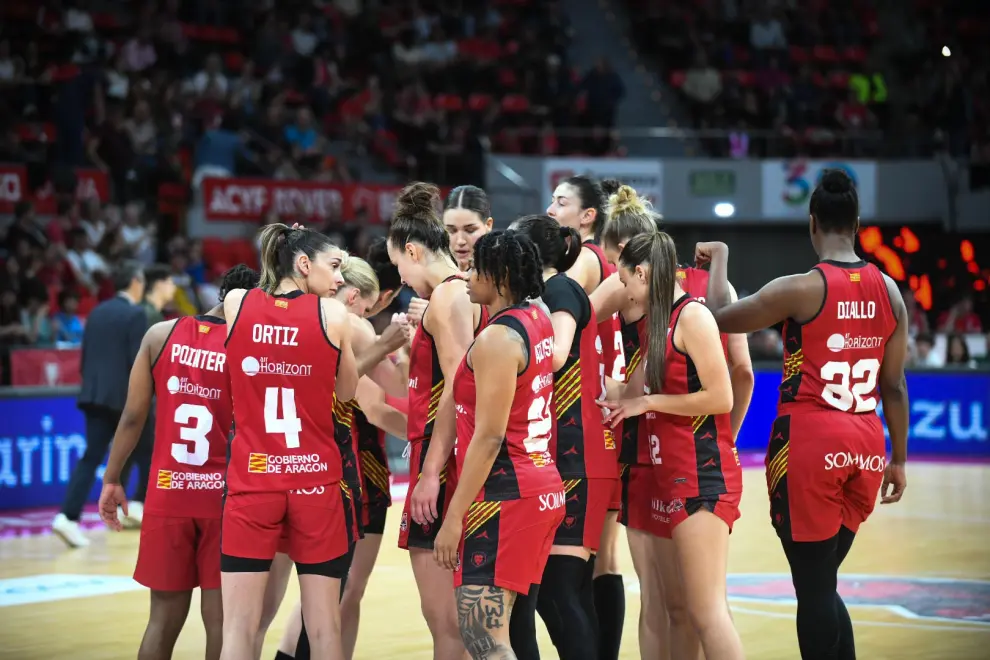 El equipo aragonés cierra este sábado (19.00) la fase regular de la Liga Femenina con el tercer puesto asegurado.