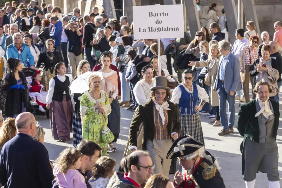 Zaragoza retrocede en el tiempo a la Zaragoza que conoció Goya