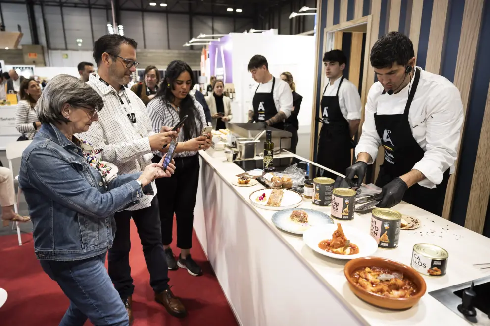 Aragón en el Salón Gourmets en Madrid 2024.