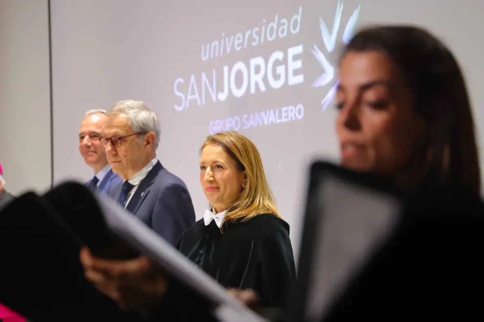 Investidura de Silvia Carrascal Domínguez como rectora de la Universidad San Jorge