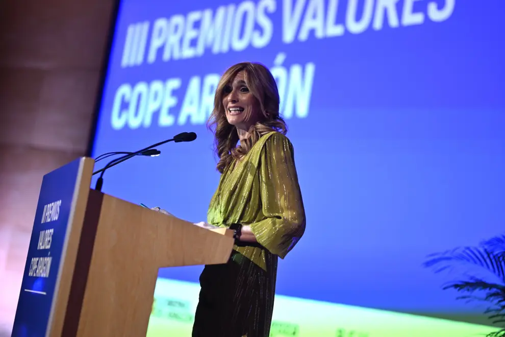 Zaragoza acoge la Gala Premios Valores Cope Aragón.