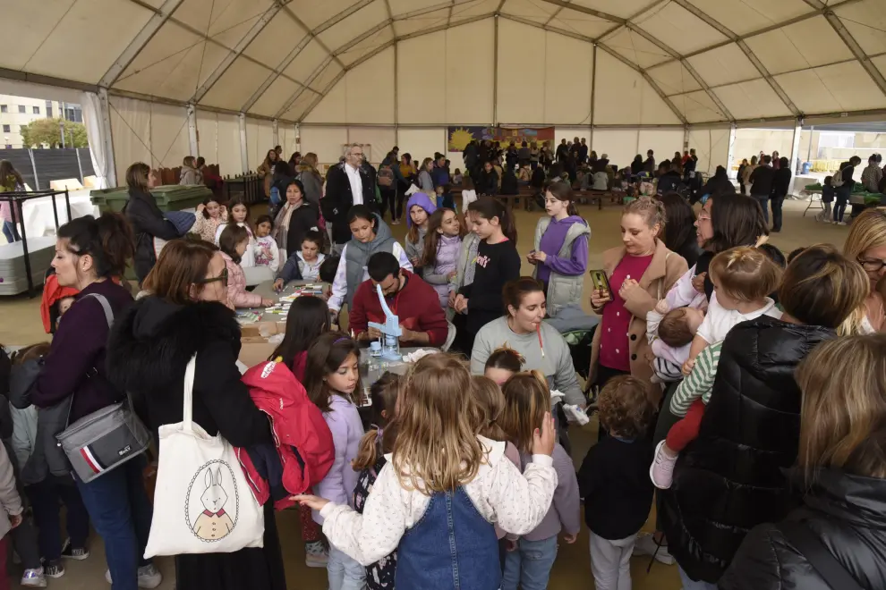 Fiesta de la escuela pública en Huesca.