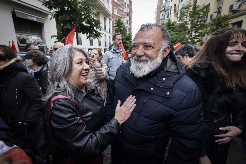 Javier Lambán y Juan Antonio Sánchez Quero no han acudido a la expedición del PSOE-Aragón.