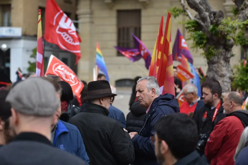 Día de los Trabajadores 2024: foto de la manifestación del 1 de mayo en Huesca