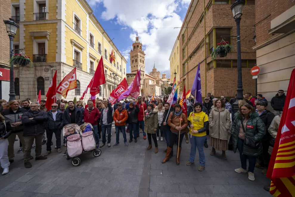 Día de los Trabajadores 2024: foto de la manifestación del 1 de mayo en Teruel