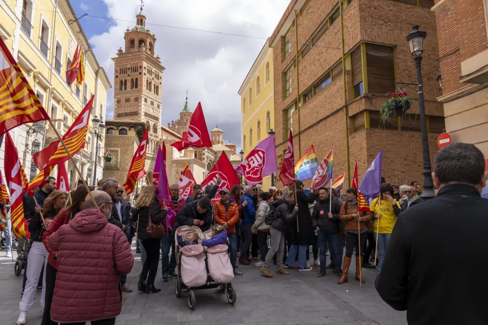 Día de los Trabajadores 2024: foto de la manifestación del 1 de mayo en Teruel