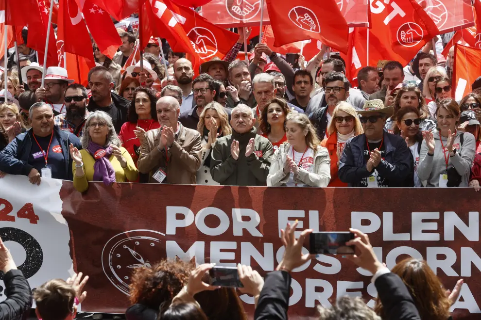 Manifestación Primero de Mayo en Madrid.