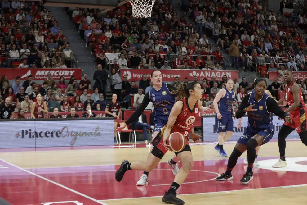Partido Casademont Zaragoza-Valencia Basket: ida de semifinales del 'play off' al título de la Liga Femenina Endesa
