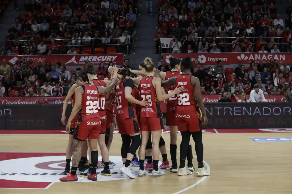 Partido Casademont Zaragoza-Valencia Basket: ida de semifinales del 'play off' al título de la Liga Femenina Endesa