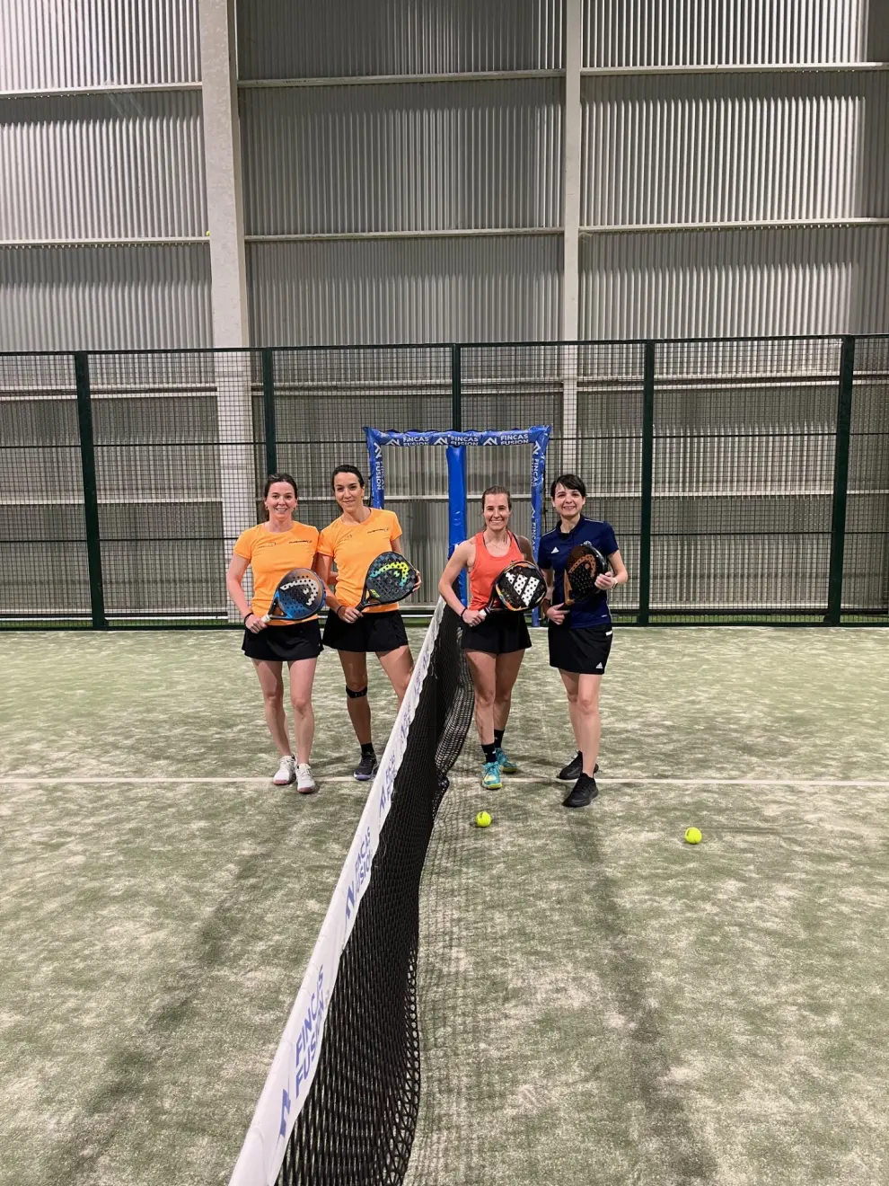 Participantes del Open Bullpadell de Pádel Zaragoza.