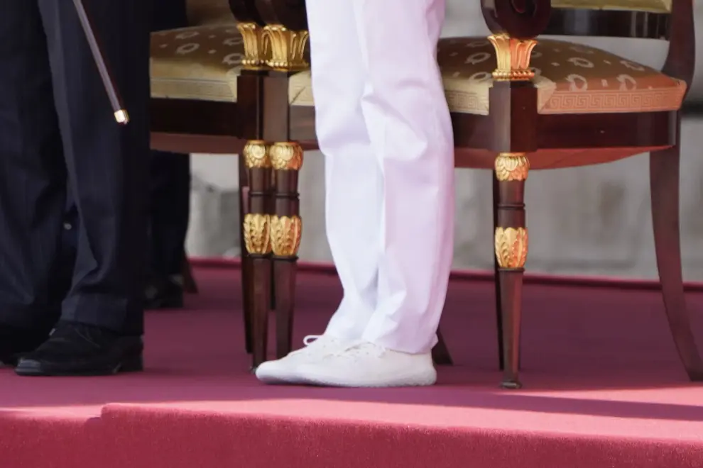 El rey Felipe VI y la reina Letizia presiden el acto por el Bicentenario de la Policía Nacional.