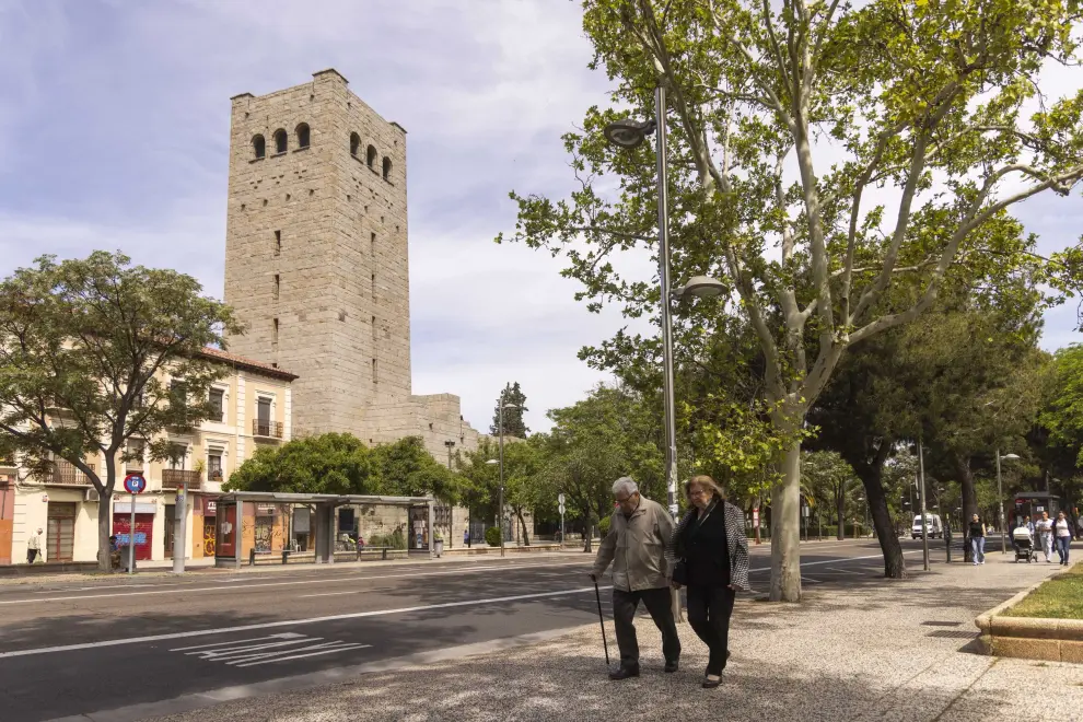 Está situado en la torre del Iglesia de San Antonio de Padua.