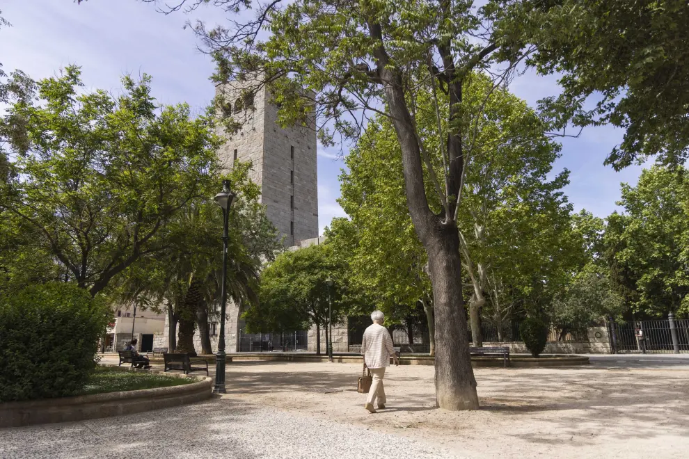 Está situado en la torre del Iglesia de San Antonio de Padua.