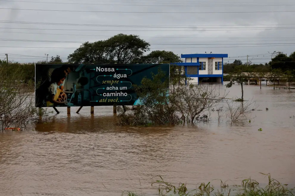 Inundaciones en la ciudad brasileña de Porto Alegre