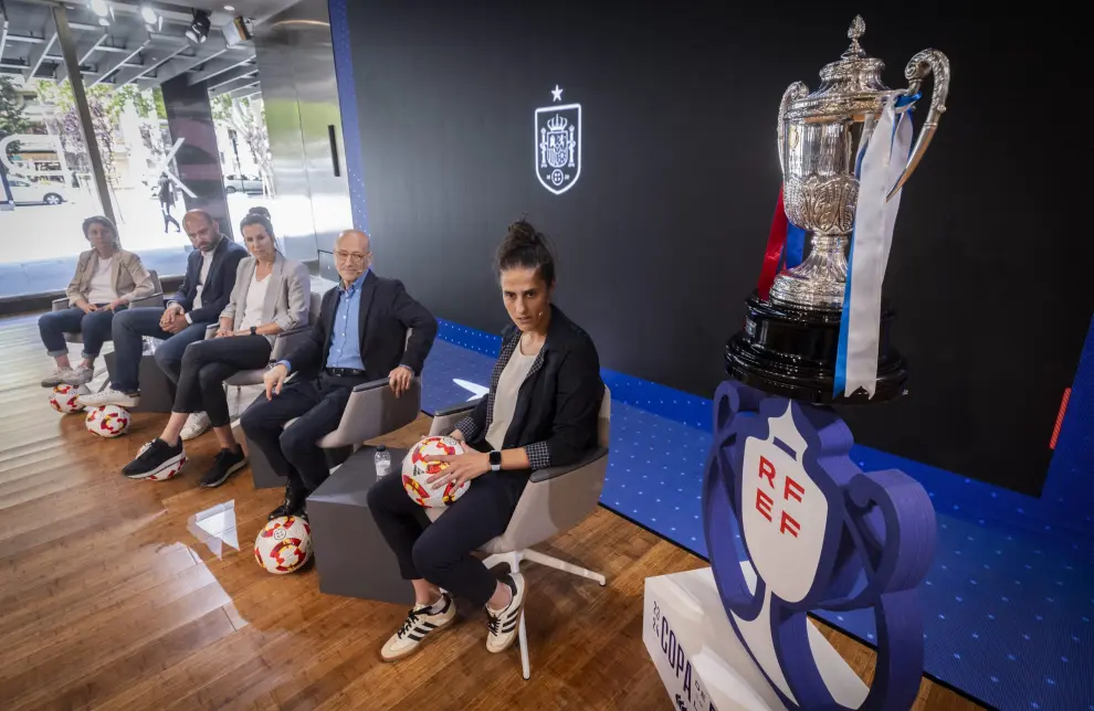 La seleccionadora Montse Tomé, protagonista de la charla-coloquio sobre la Copa de la Reina de fútbol, que se celebrará en Zaragoza