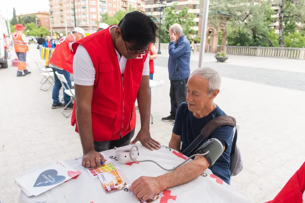 III Marcha por el buen trato a las personas mayores organizada por Cruz Roja