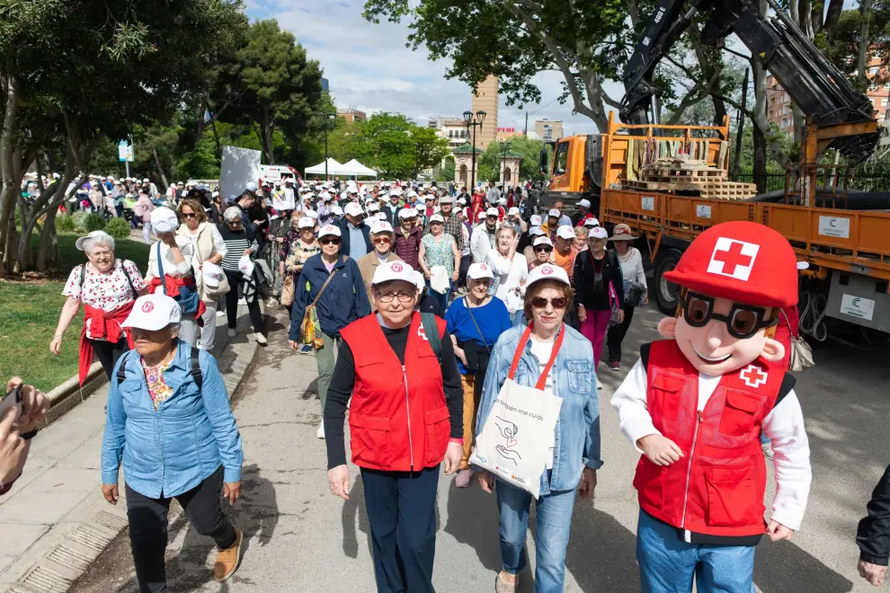 III Marcha por el buen trato a las personas mayores organizada por Cruz Roja