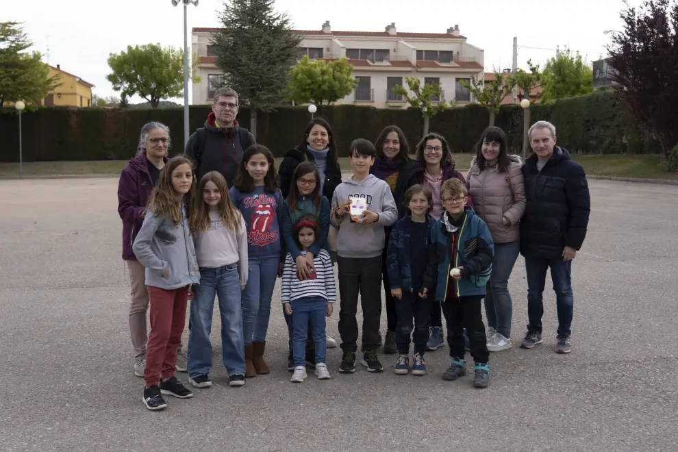 Emoción en el lanzamiento en Calamocha del globo del proyecto Servet que transporta los experimentos creados por jóvenes estudiantes