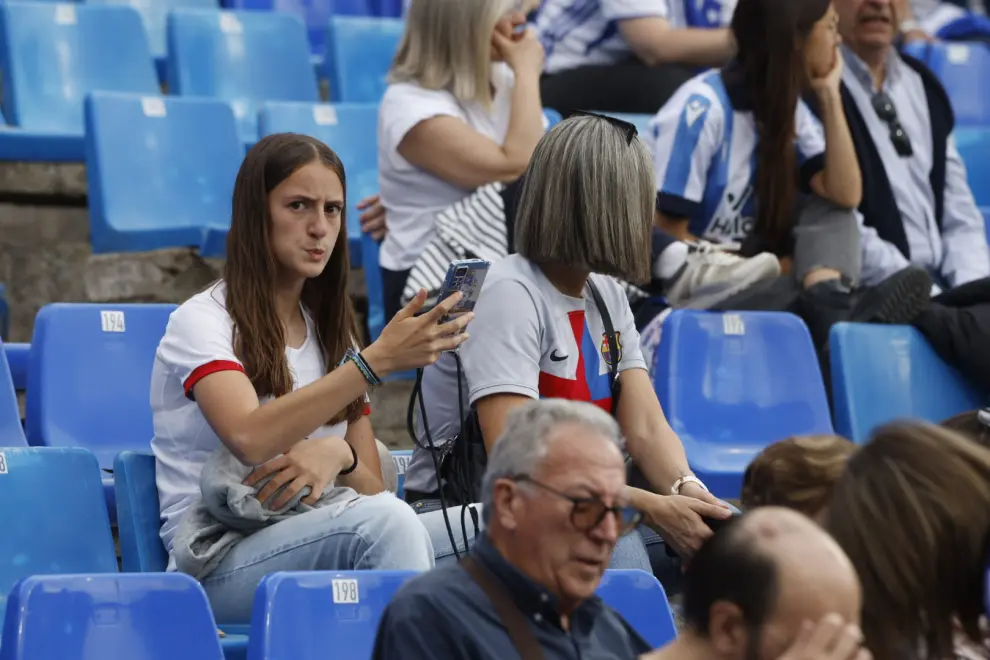 Búscate en La Romareda en la final de la Copa de la Reina  entre el Barça y la Real Sociedad