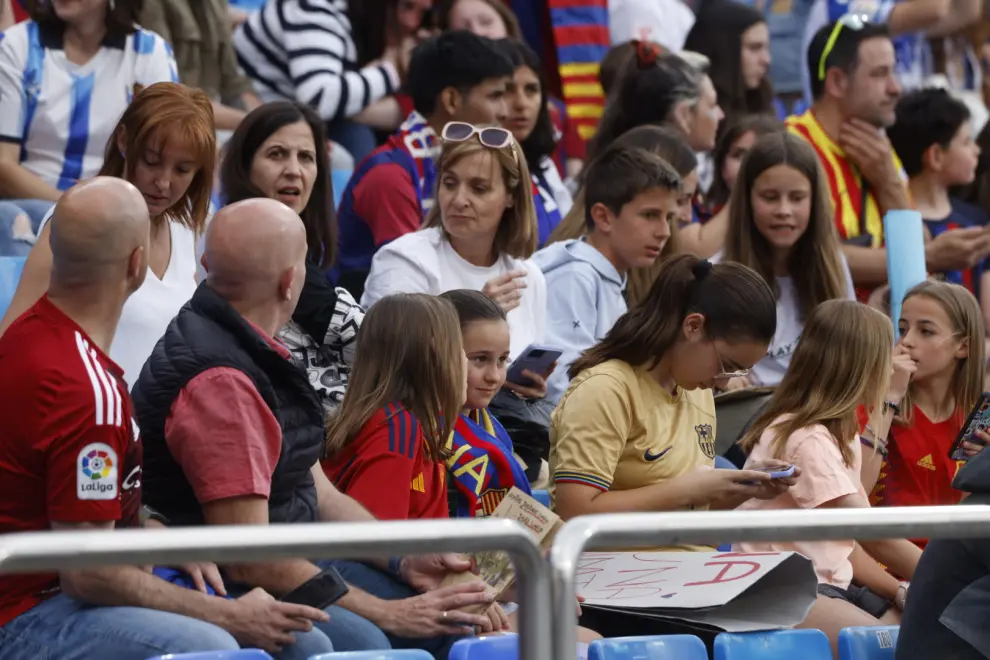 Búscate en La Romareda en la final de la Copa de la Reina  entre el Barça y la Real Sociedad