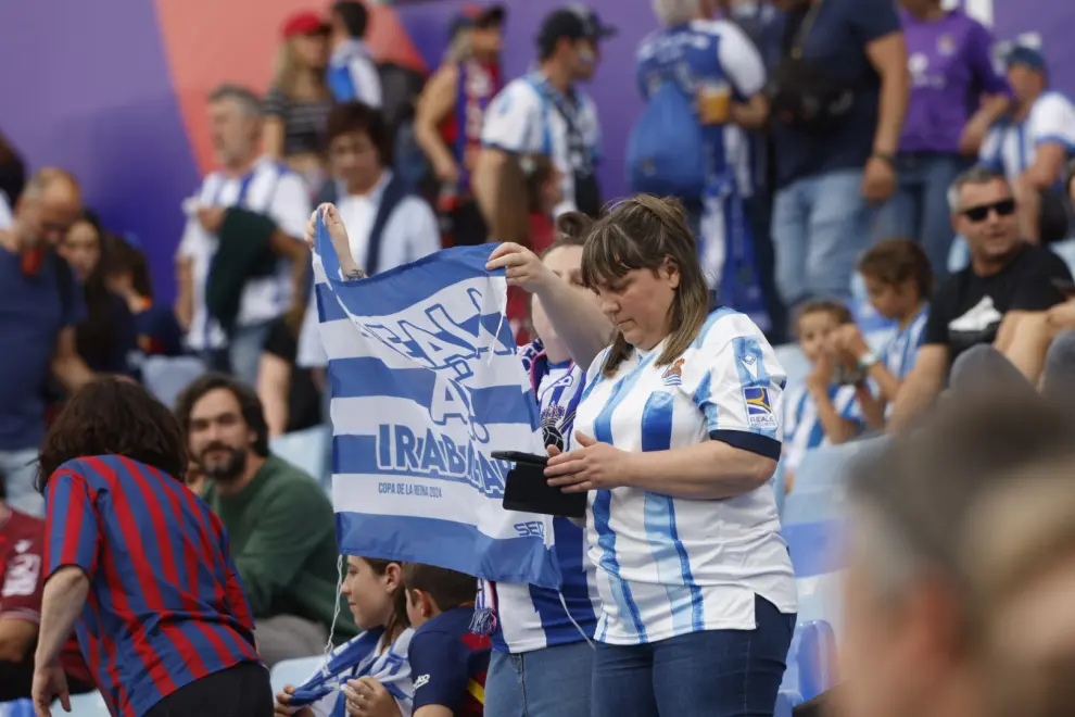 Búscate en La Romareda en la final de la Copa de la Reina  entre el Barça y la Real Sociedad