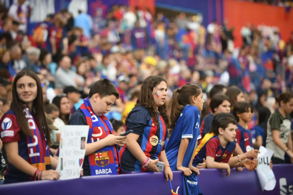 Búscate en La Romareda en la final de la Copa de la Reina  entre el Barça y la Real Sociedad