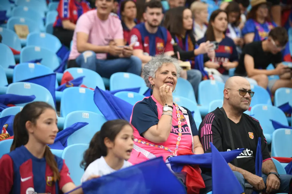 Búscate en La Romareda en la final de la Copa de la Reina  entre el Barça y la Real Sociedad