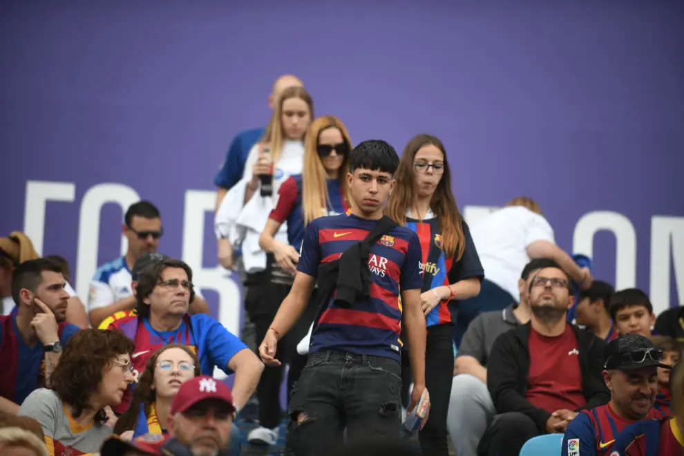 Búscate en La Romareda en la final de la Copa de la Reina  entre el Barça y la Real Sociedad