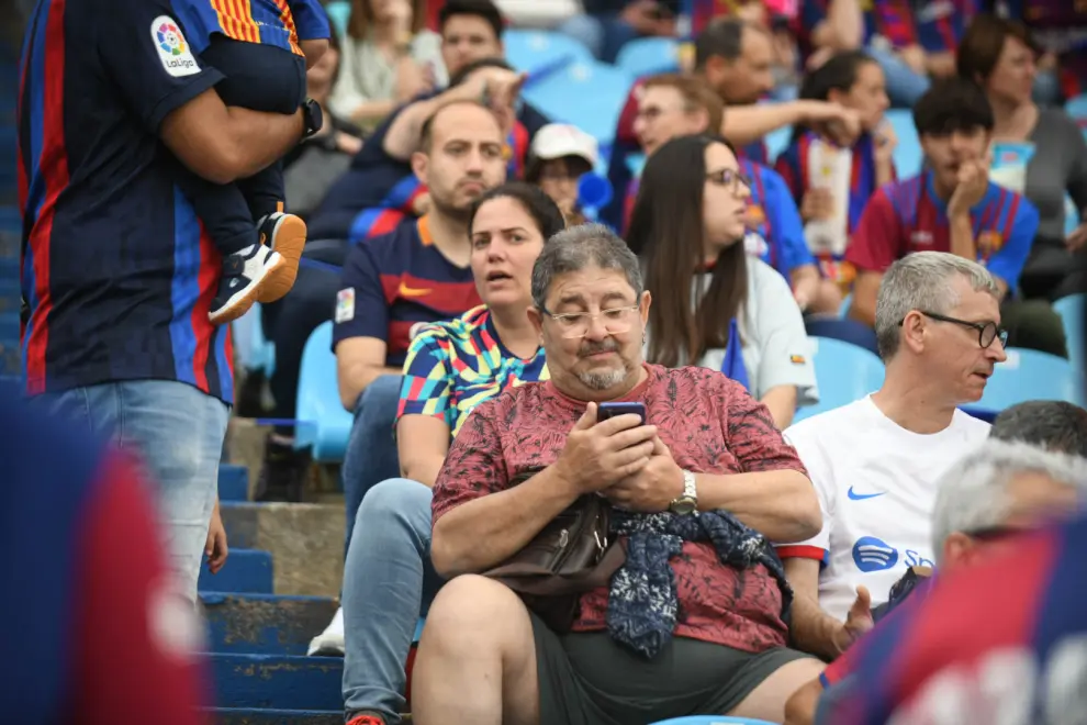 Búscate en La Romareda en la final de la Copa de la Reina  entre el Barça y la Real Sociedad