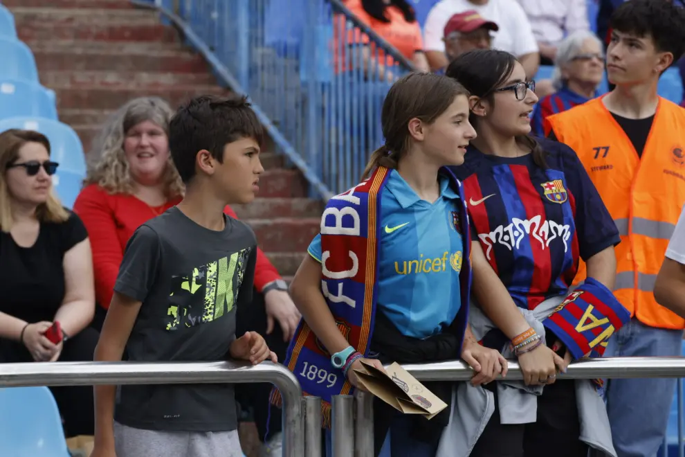 Búscate en La Romareda en la final de la Copa de la Reina  entre el Barça y la Real Sociedad