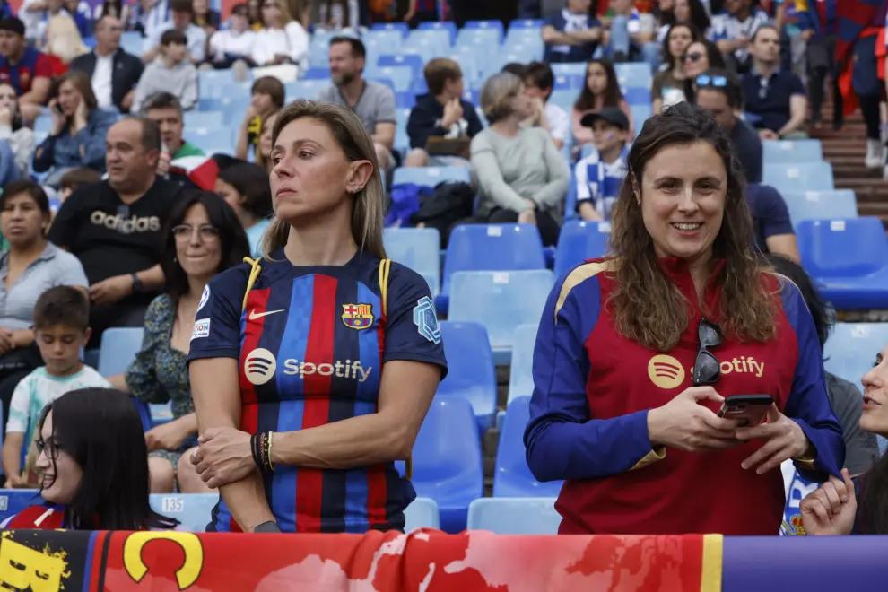 Búscate en La Romareda en la final de la Copa de la Reina entre el Barça y la Real Sociedad