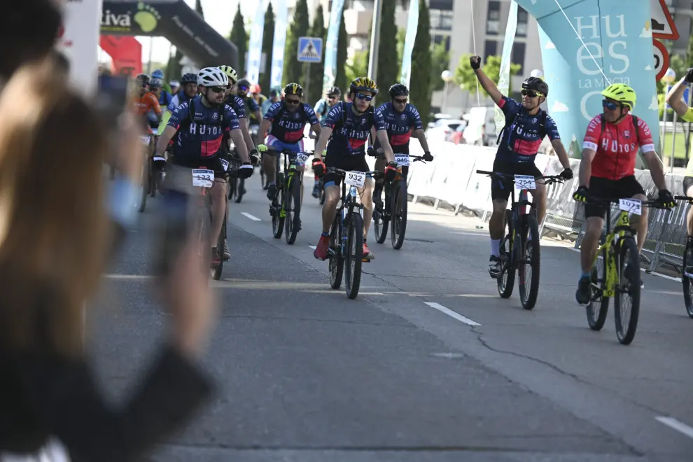 1.200 riders participan este sábado en una prueba que cuenta con dos recorridos de 108 y 65 kilómetros.