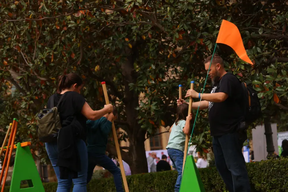 Fotos del Día Internacional de las Familias en los jardines del Pignatelli