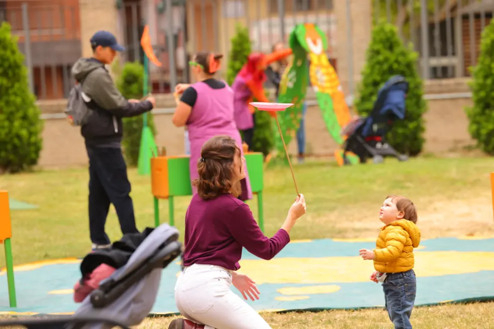 Fotos del Día Internacional de las Familias en los jardines del Pignatelli