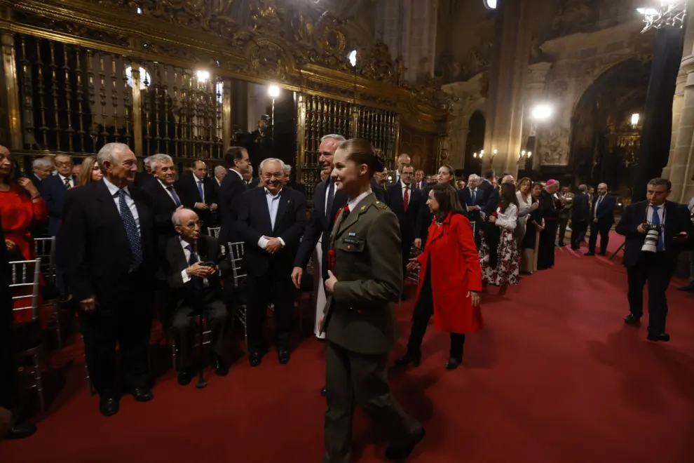 Homenaje a la princesa Leonor en La Seo