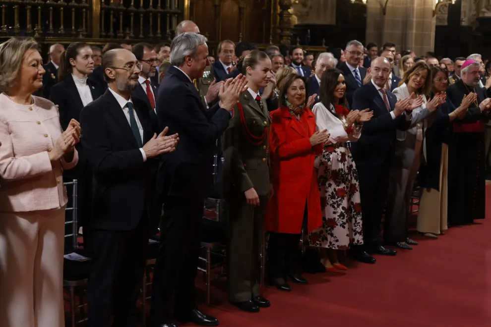 Homenaje a la princesa Leonor en La Seo