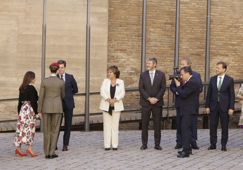 Homenaje en Zaragoza a la princesa Leonor