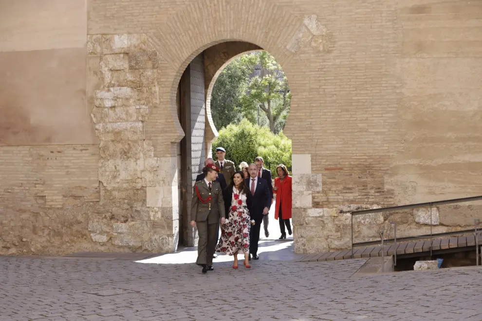 Homenaje en Zaragoza a la princesa Leonor