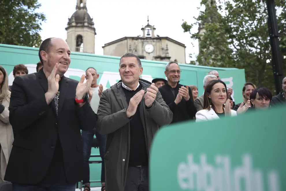 EH Bildu inicia la campaña para las elecciones europeas en un acto este jueves en Bilbao.