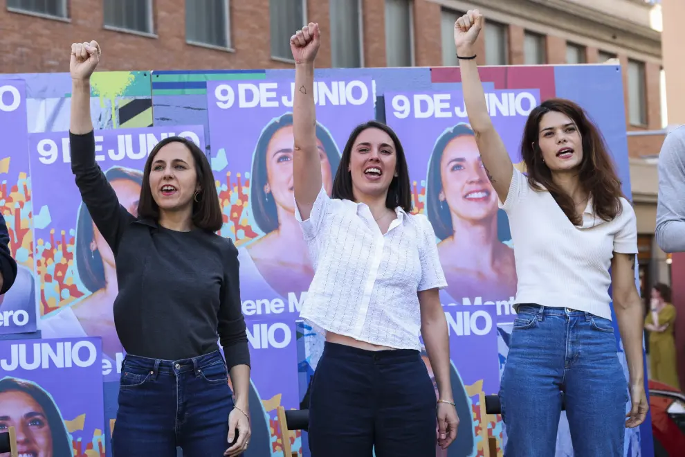 Podemos inicia la campaña para las elecciones europeas en un acto este jueves en Madrid.
