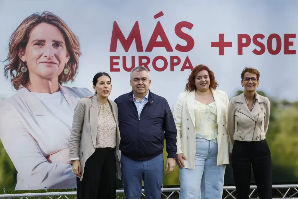 El PSOE inicia la campaña para las elecciones europeas.