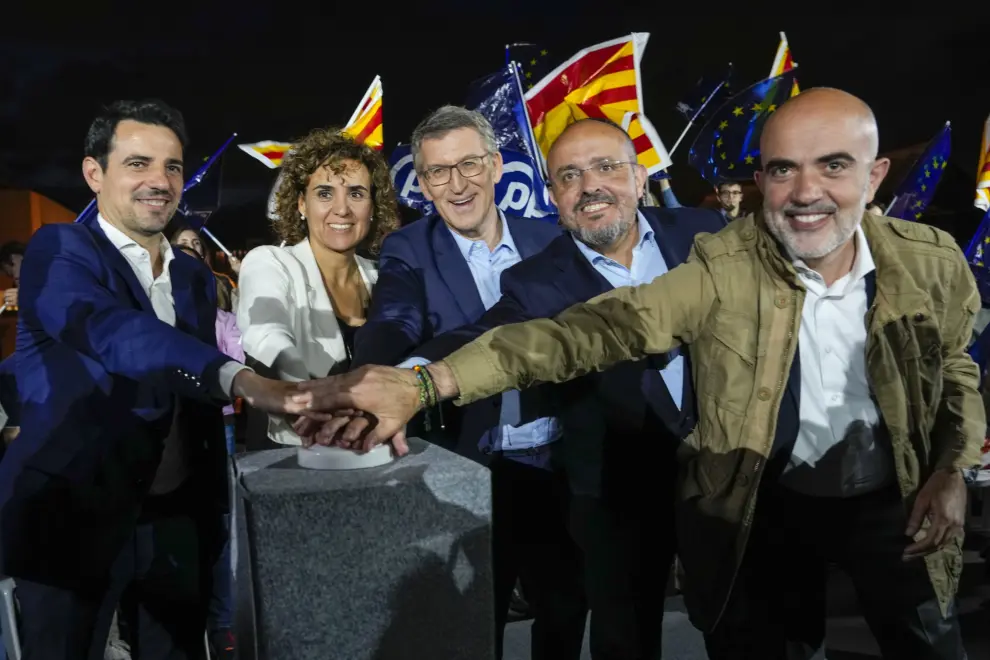 El PP inicia la campaña para las elecciones europeas con un acto este jueves en Barcelona.