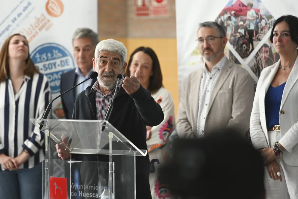 Decenas de representantes institucionales, de empresas y de entidades colaboradoras han asistido al acto de agradecimiento organizado por Aspace Huesca como cierre final de su 12ª Marcha.