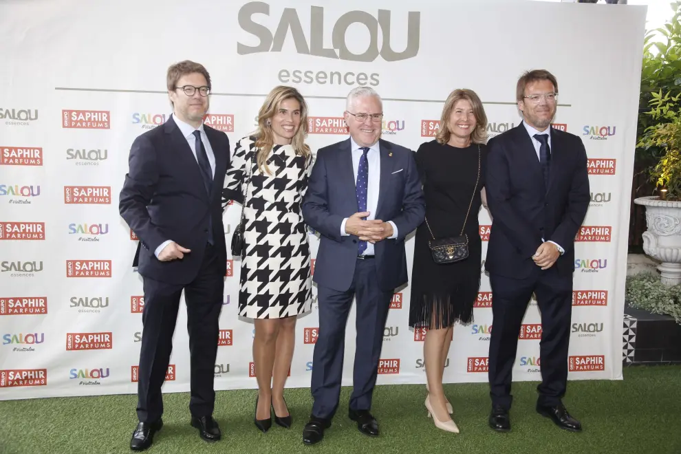 Presentación del perfume Saphir dedicado a Salou