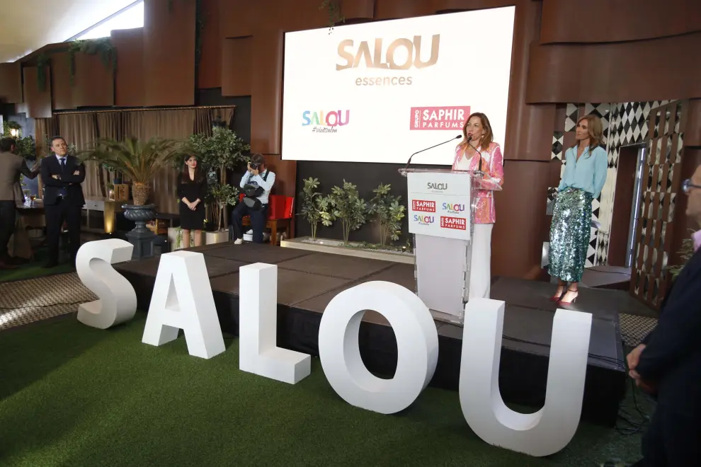 Presentación del perfume Saphir dedicado a Salou