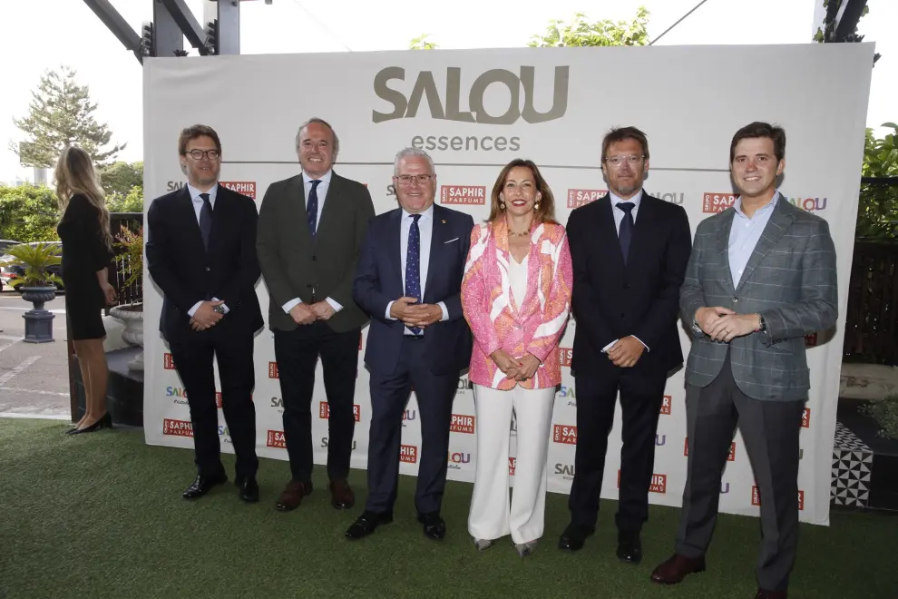 Presentación del perfume Saphir dedicado a Salou